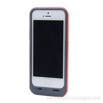 Ultra-thin Power Bank Case for iPhone 5 5S, with 2,200mAh with Four LED Lights, Li-polymer Battery